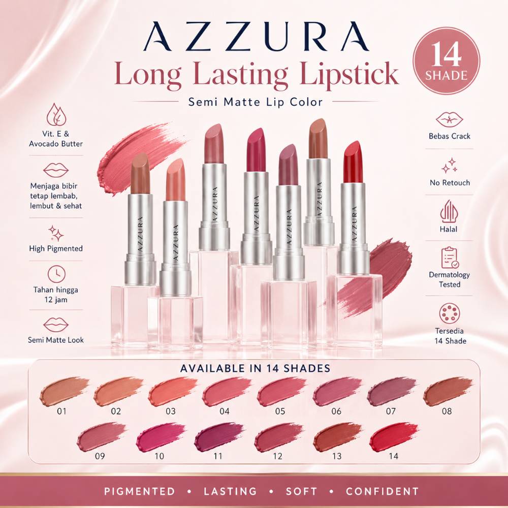 AZZURA Long Lasting Lipstick